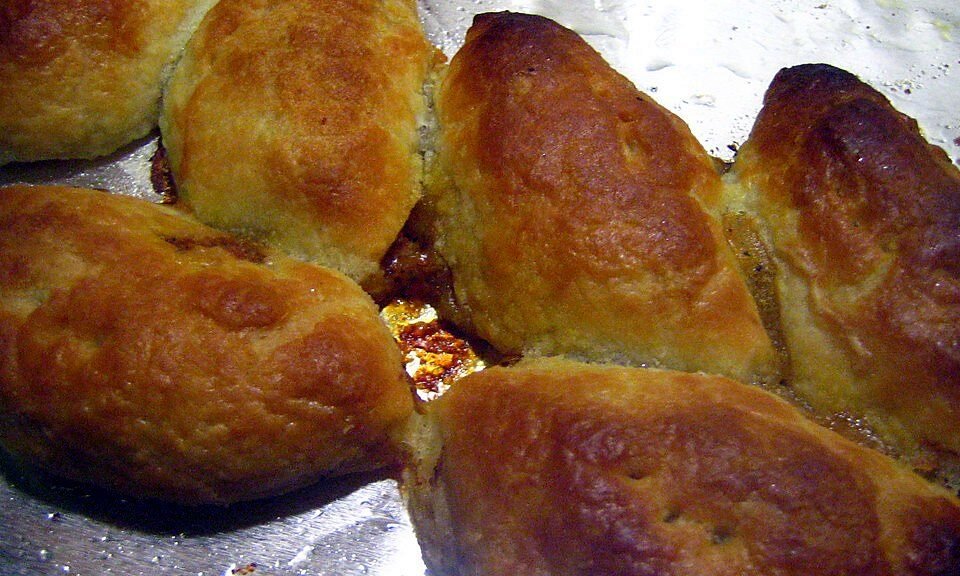 Empanadas horneadas de chiverre o pollo