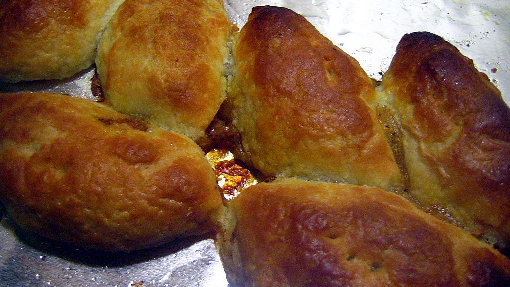 Empanadas horneadas de chiverre o pollo