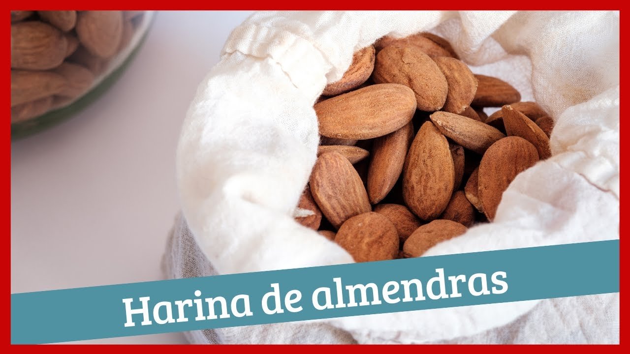 Harina de almendra casera